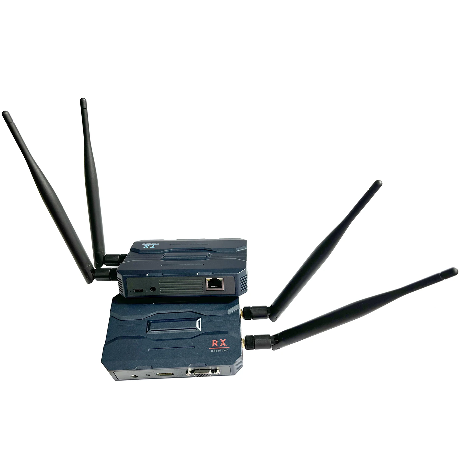 

4K 30Hz Video Transmitter and Receiver 5G 250M Wireless HDMI Extender Network Cable Transceiver 1 To 4 Display for Camera PC TV