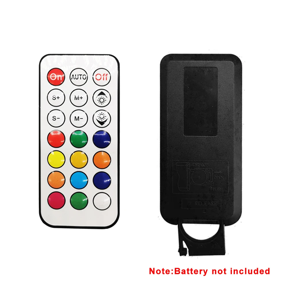 21Key Mini Led Controller RF Wireless Remote 3Pin 4Pin WS2812 WS2812B WS2811 WS2813 WS2815 Strip Light 350+ Dream Effect DC5-24V