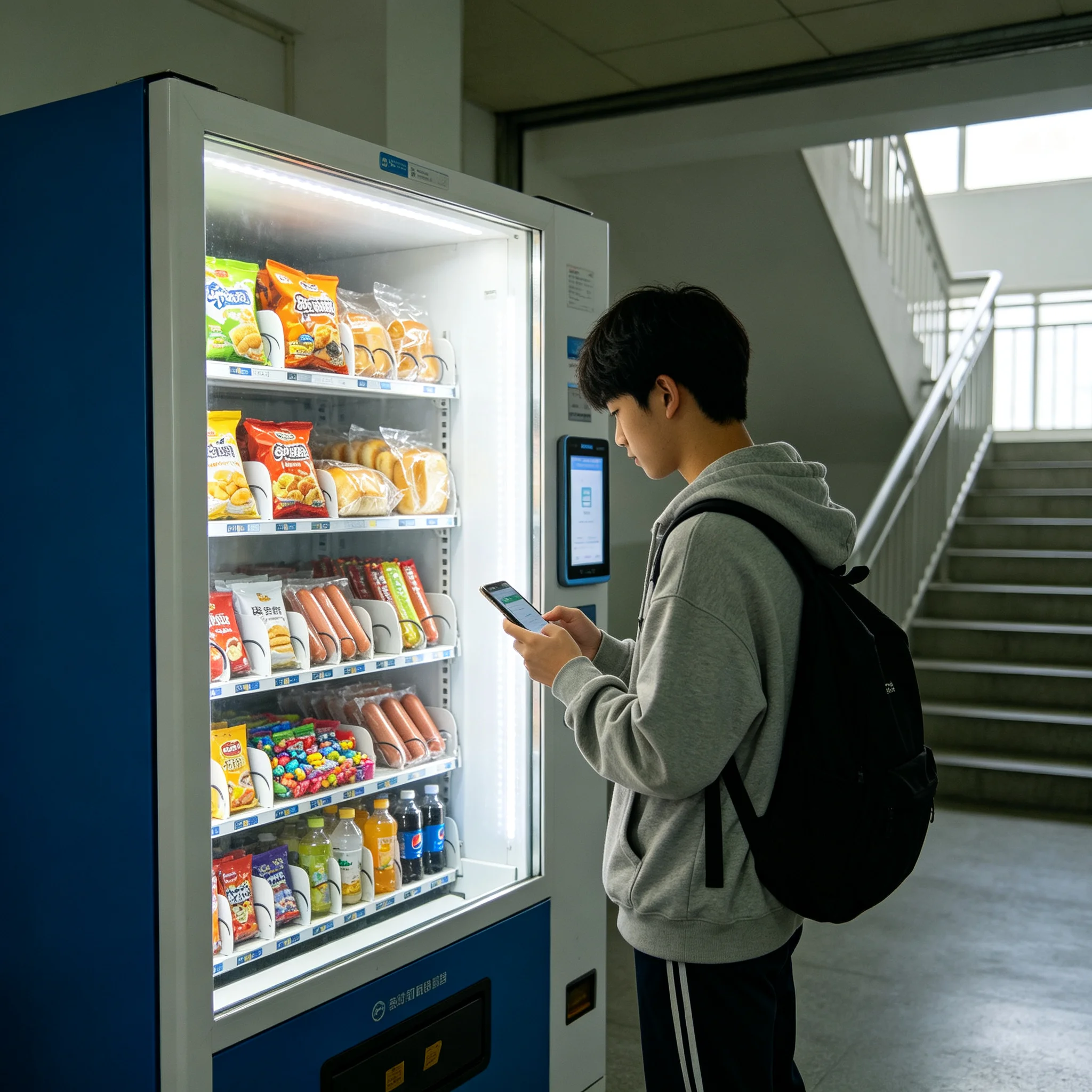 Modular Vending Machine Transport Hub Vending Machine Supports OEM Appearance Customization