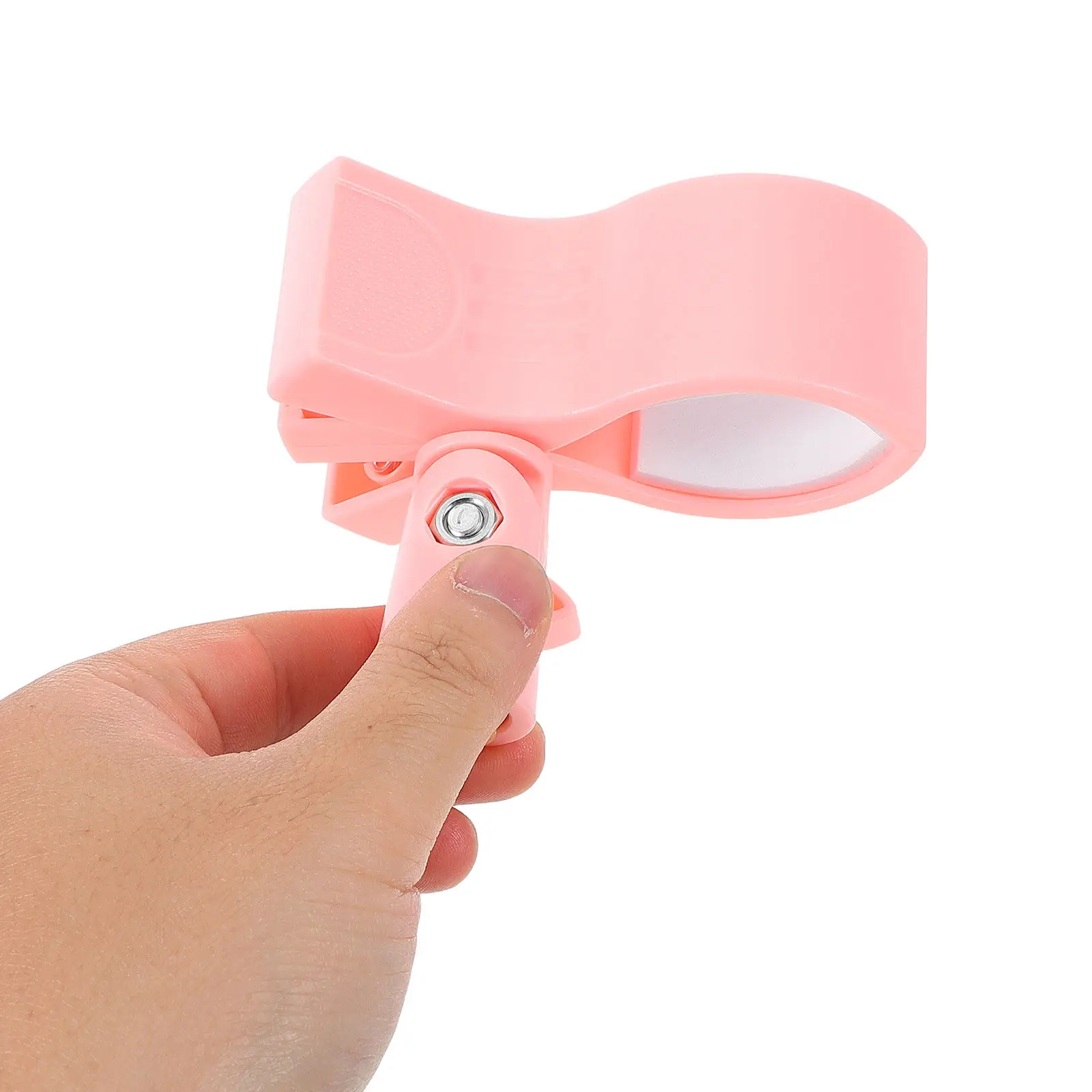 

Розовый настольный держатель для микрофона с медной резьбой, универсальный зажим для стриминга, совещаний, подкастов, пения