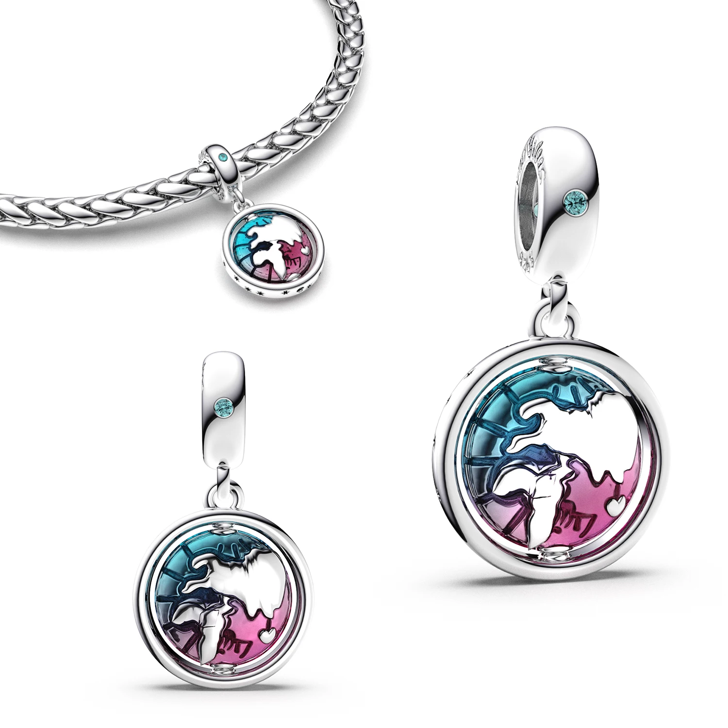 

High Quality Fine Women Bracelet Money Accessories Pendant Charms for Jewelry Making Real Silver 925 Pendants Bracelets 925 Bags