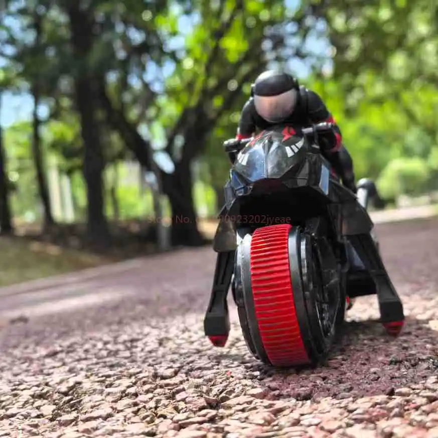 1: 12 Remote Control Motorcycle Two Wheel Rc Trick Drift Charging High Speed Model Boy And Children'S Toy