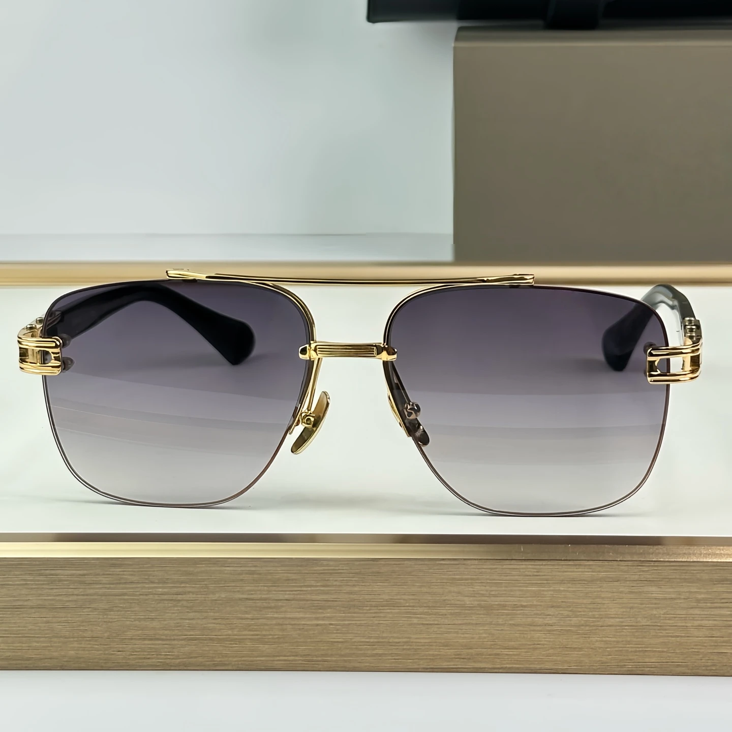 GRAND EVO ONE Fashion Popular Outdoor Sunglasses Women Metal Alloy Pilot Shades Classic Male Female Sunglasses Outdoor Eyewear