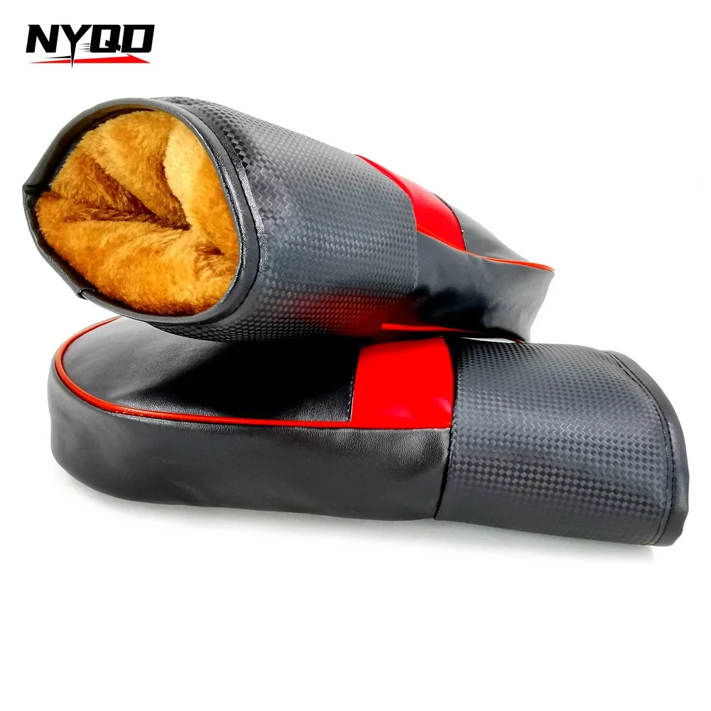 

Rainproof Winter Thermal Cover Waterproof Motorcycle Handlebar Sleeves Gloves Thick Warm Motorbike Riding Gloves
