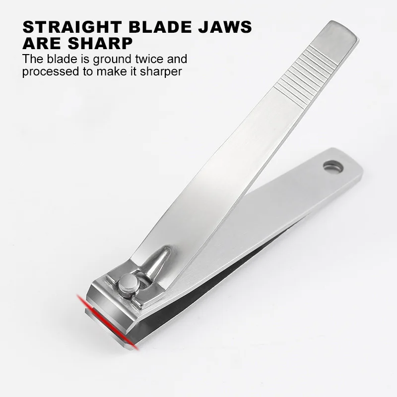 KANIU Stainless Steel Nail Clippers Swing-Out Nail Cleaner File For Nail Beauty Tools For Hard Nails Wide And Durable Knives view 6