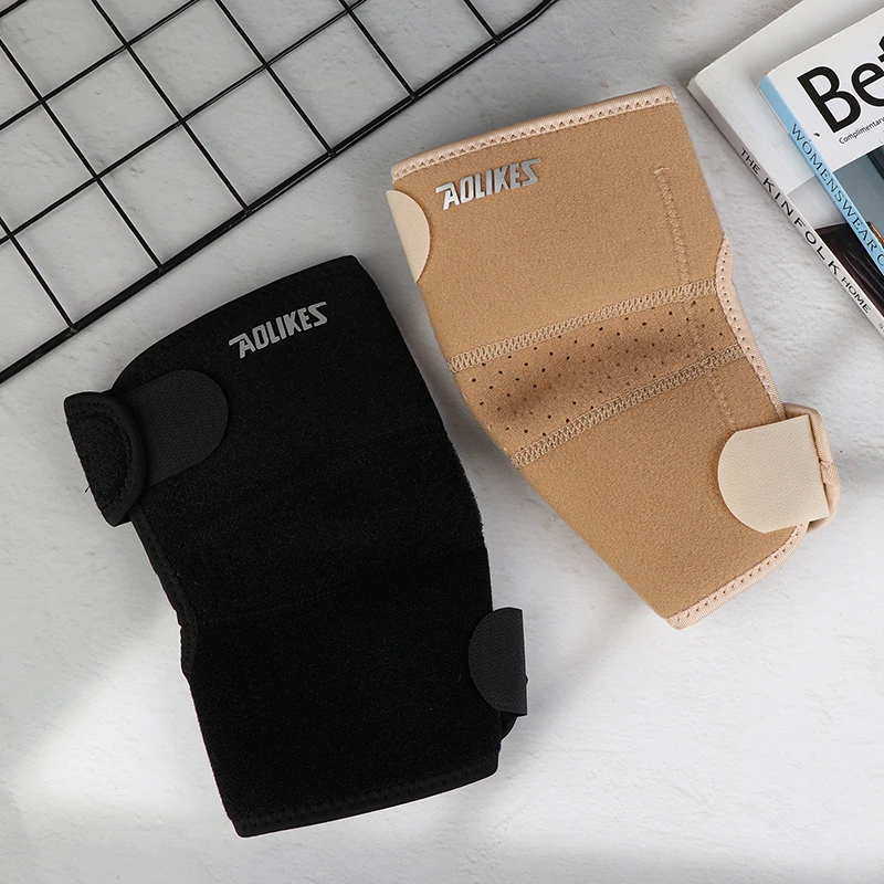 

1Pc Adjustable Breathable Elbow Brace Reversible Support Wrap For Joints Arthritis Pain Relief For Badminton Tennis
