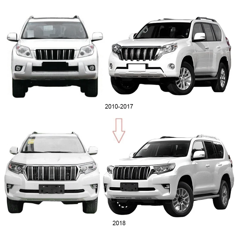 

Auto Car Body Kits Designed for Prado 120 Body Kit Upgrade to 2018-2023
