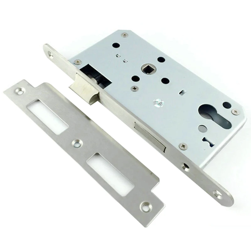 

HOT European Mortise Door Lock body 7250/7255/7260/7265 Interior Passage/Wood/Fire Door Lockbody Replacement Parts