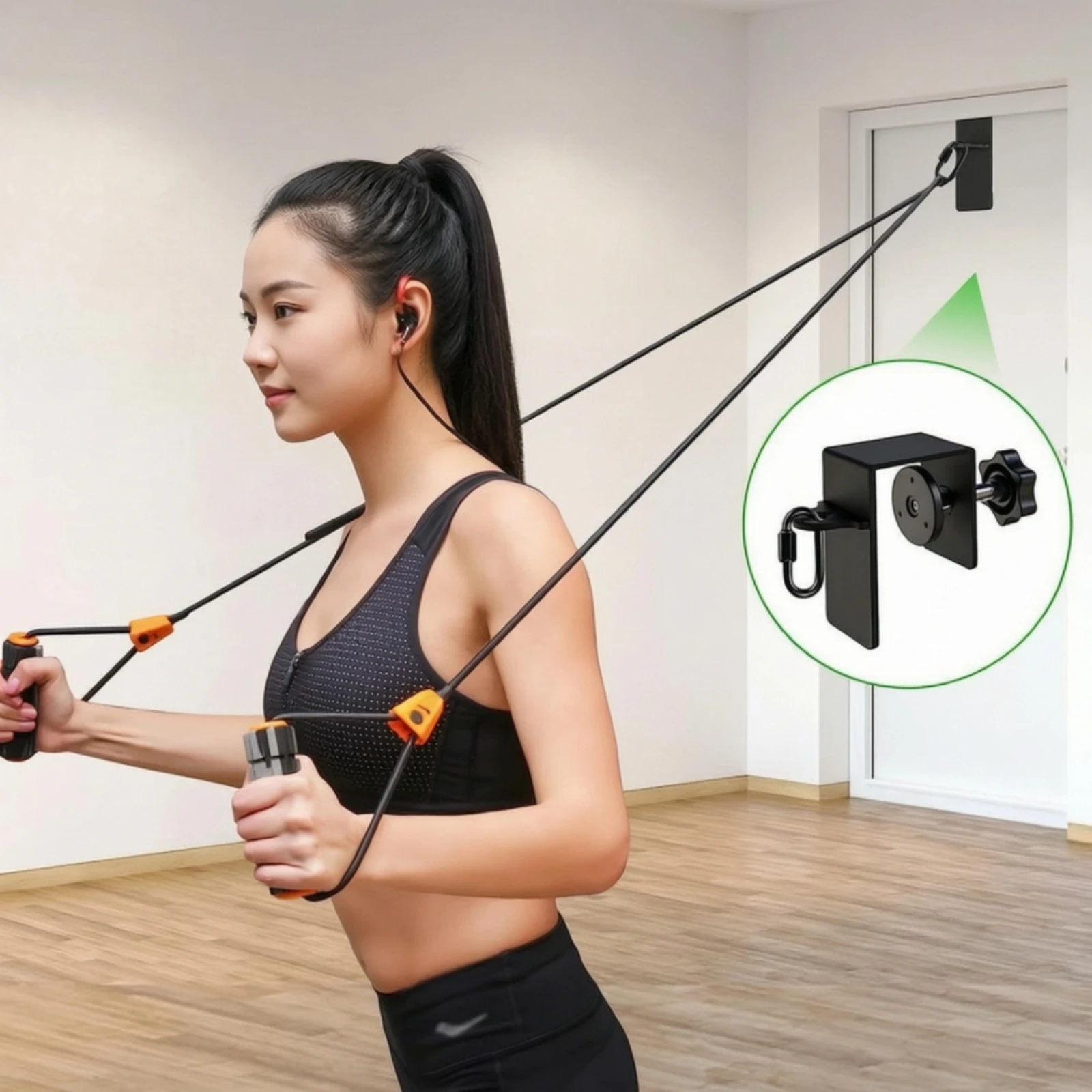 Door Anchor with Metal Bracket - Home Gym Installation 评论和价格