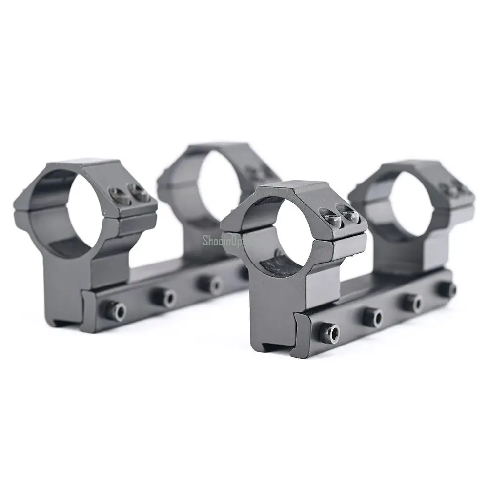 Shooin Optics Mount Base Integrated Integral Tube Ring Dovetail 11mm Mount For Hunting Riflescope Scope