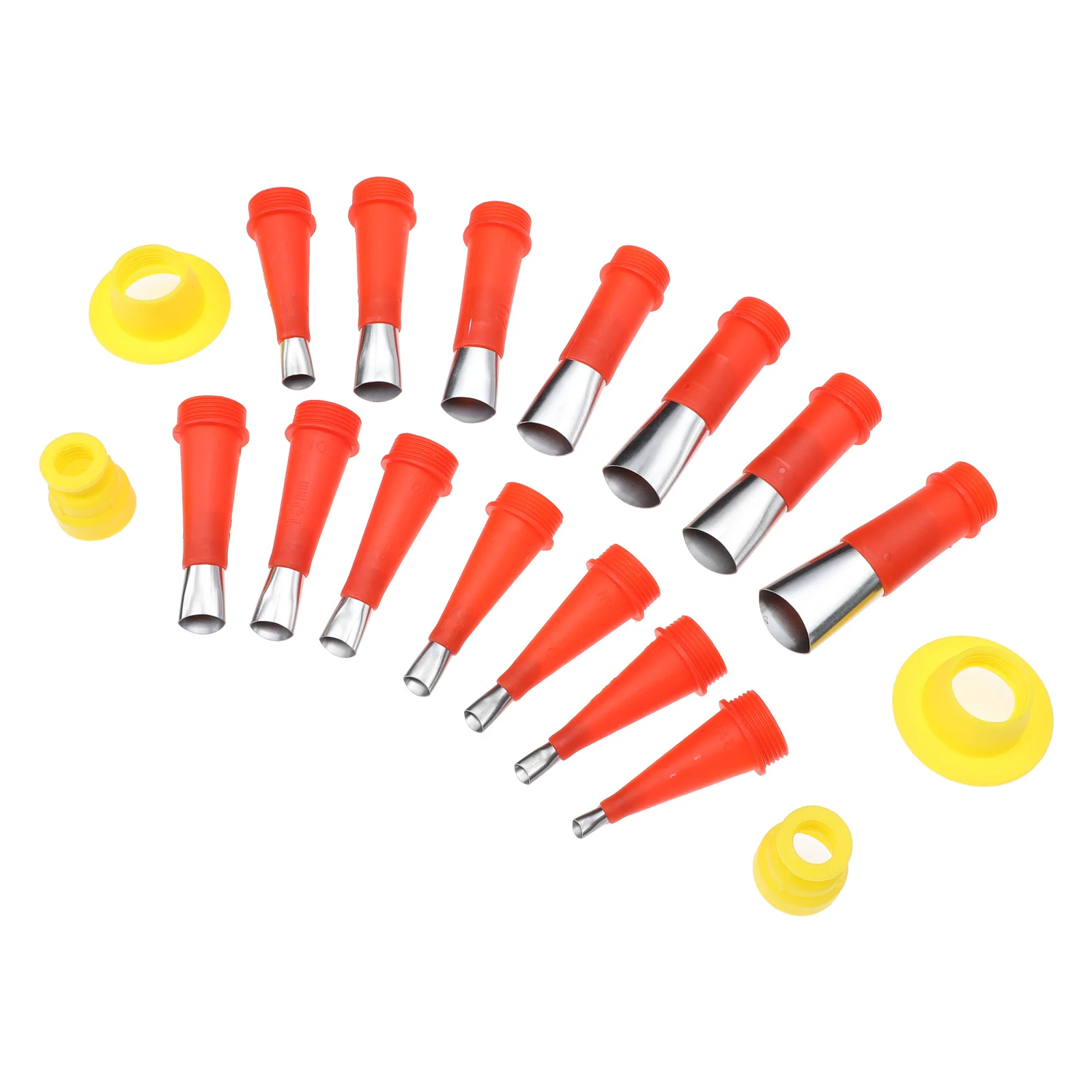 1 مجموعة المهنية السد الفوهات تثبيت الغراء أداة الملحقات التشطيب الفوهات ختم عدة الغراء أداة الملحقات #4