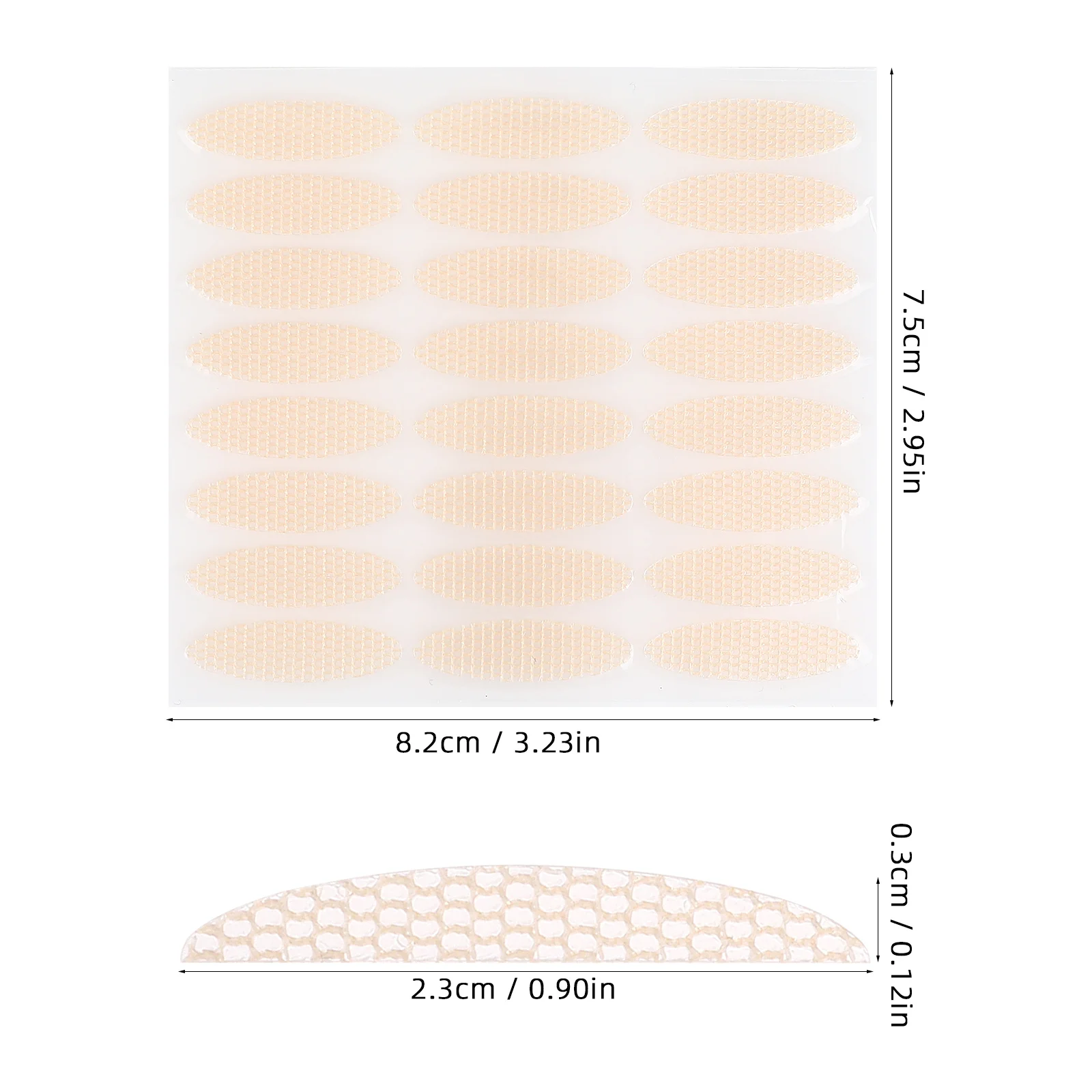 Bande de paupière en dentelle pour les yeux à capuche, 240 pièces, bandes de levage invisibles à Double paupière, outil de maquillage léger et durable pour les yeux