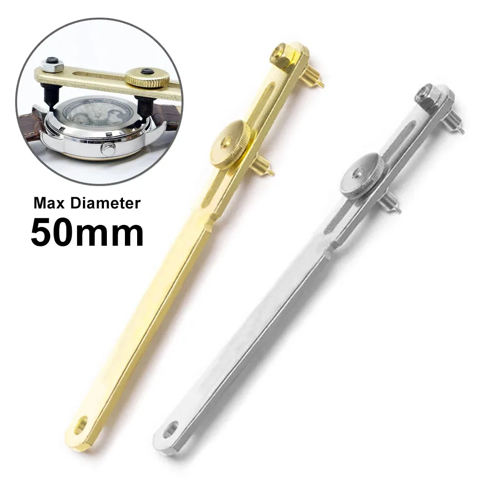 시계 백 케이스 오프너 50mm 조절 가능한 직경 백 케이스 프레스 클로저 리무버 수리 제거 도구 시계 제조 도구 오픈 시계
