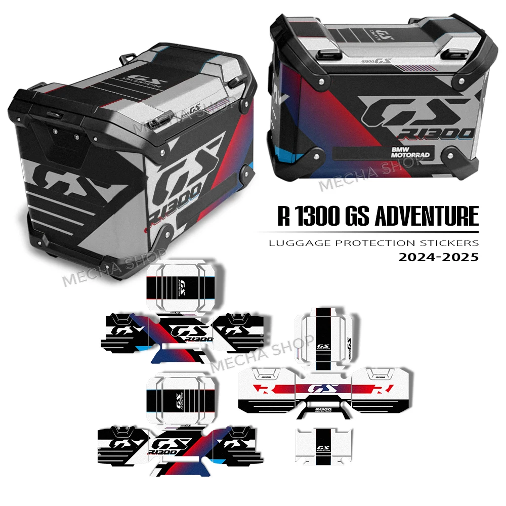 

Graphic Sticker Motorcycle Suitcase Stickers Protective Decal For R1300GSA R 1300 GS Adventure 2025 2026