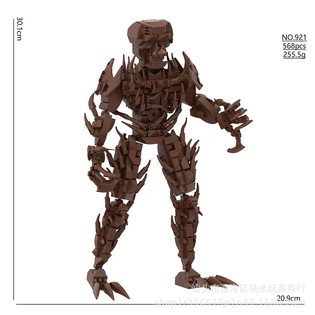 مكعبات بناء ديموغورغون الجديدة نموذج نبات لاحق للدماء عملاق فيكنا ألعاب تركيب للأطفال هدايا الهالوين