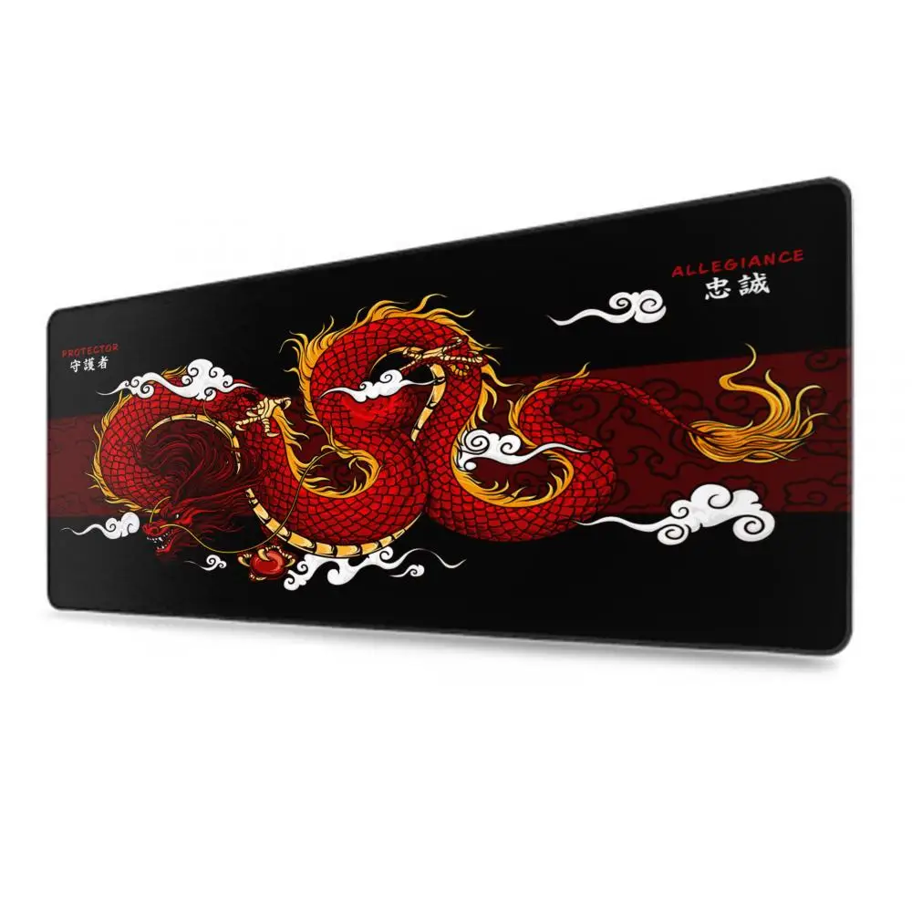 Chinese Dragon Giant mouse pad Desk Mouse Pad Cute HD Desk Pad Extended Gaming Keyboard Mats Large XXL Gamer Mousepad 120x60CM