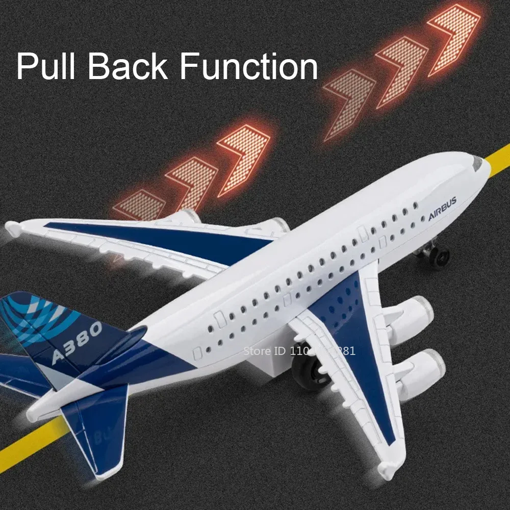 Große Größe 1:32 China Eastern Airlines A380 Sichuan Airline Legierung Diecast Auto Modell Spielzeug Sound Licht Zurückziehen Kinder Geburtstag Geschenk