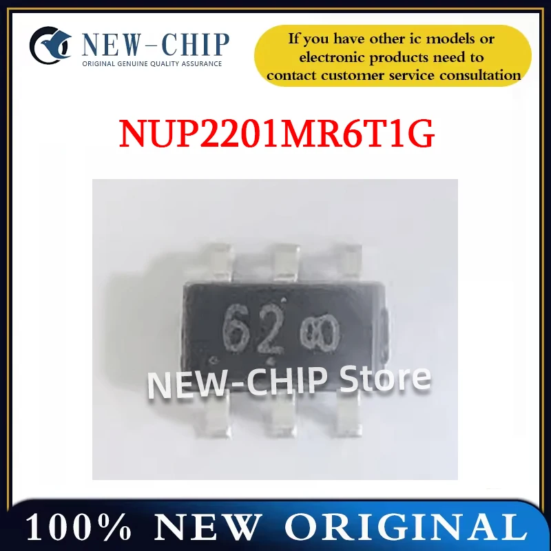 

5PCS-100PCS/LOT NUP2201MR6T1G Screen printing 62 SOT23-6 Patch TVS circuit protection diode New Original NUP2201MR6T1