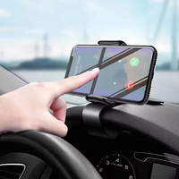 Car Phone Holder Easy Clip Mount Stand Panel Multi Functional Universal Dashboard GPS Navigation Mobile Support For Car