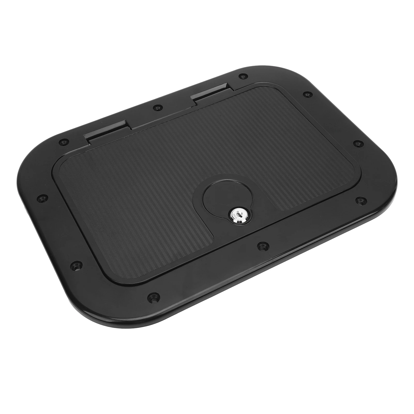 Boat Hatch Cover 12 X 8 Inch Weatherproof Deck Access Hatch with Safety Lock and Key for RVs Yachts Pontoons