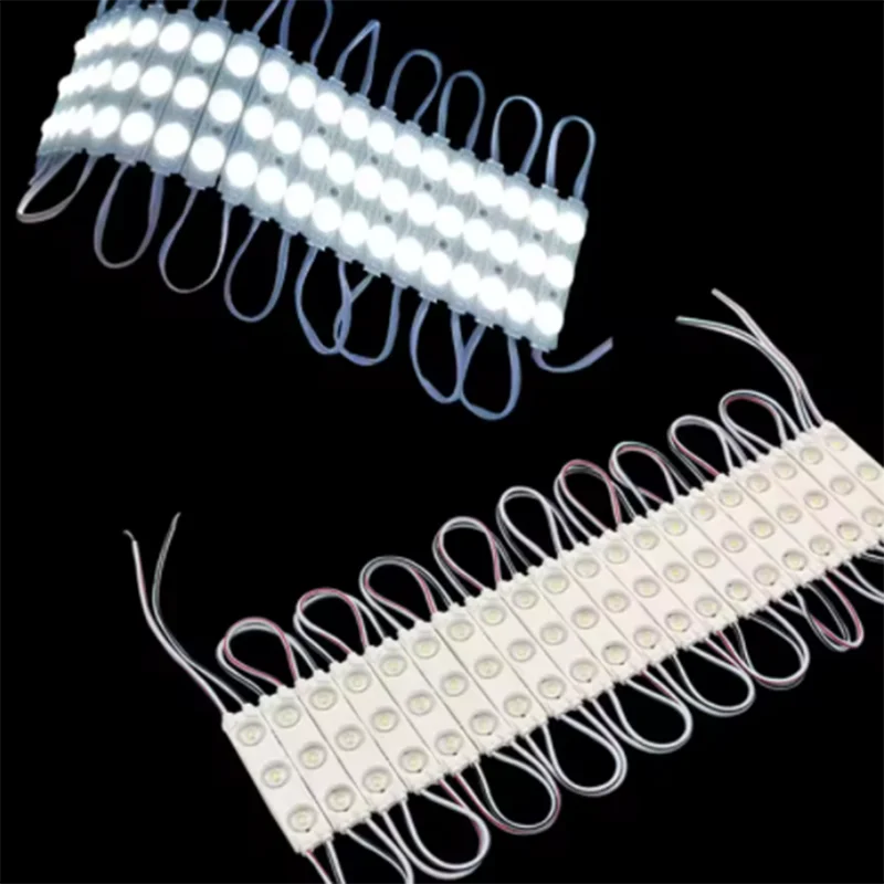 2025 جديد السوبر مشرق 20 قطعة 2835 3 LED وحدة 1.5 واط الأبيض مقاوم للماء ضوء الزخرفية لعلامة إلكتروني علامات الإعلان