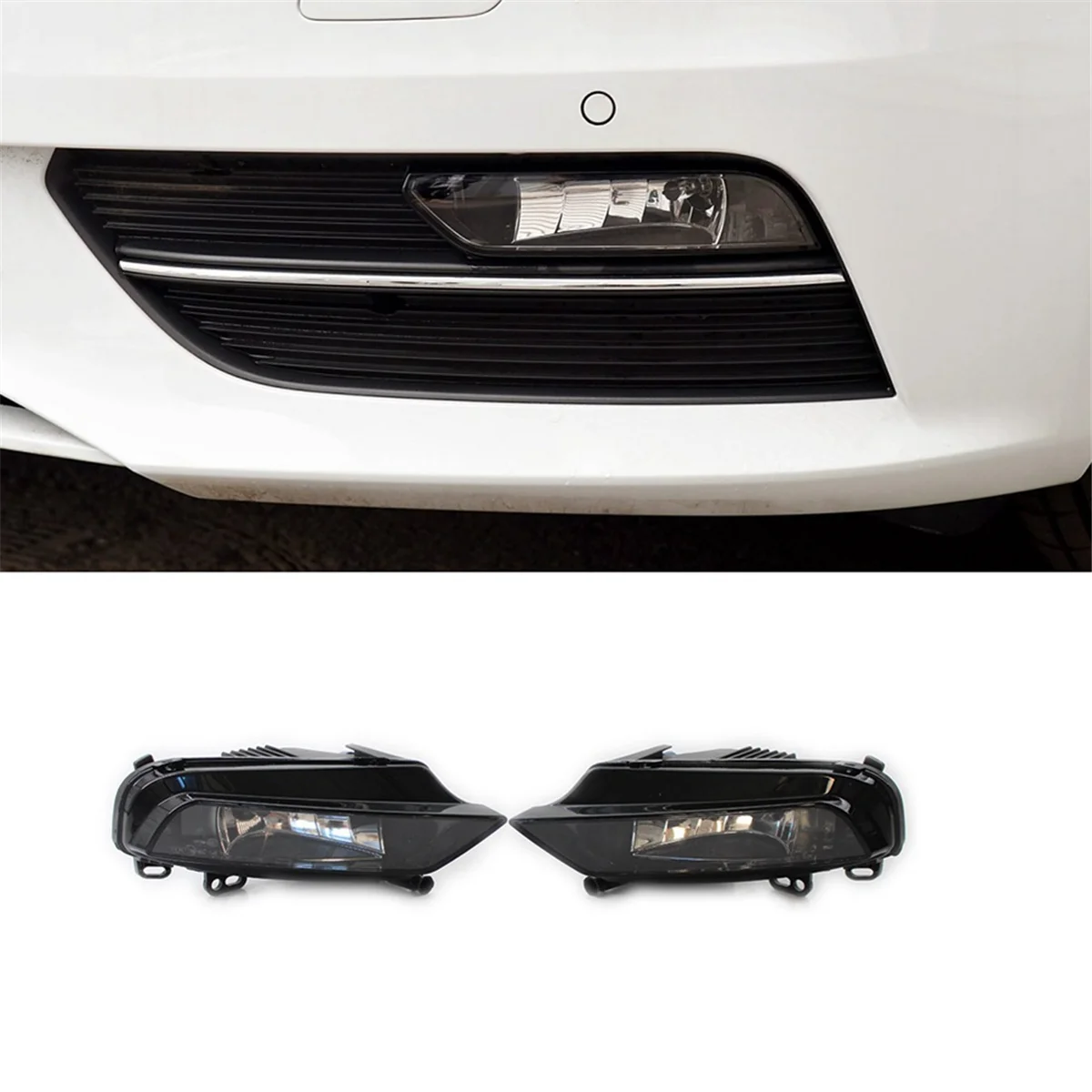 Front Bumper Fog Light Lamp Replace 8V0941699B 8V0941700B for Audi A3 Sedan 2015 2016 Accessories