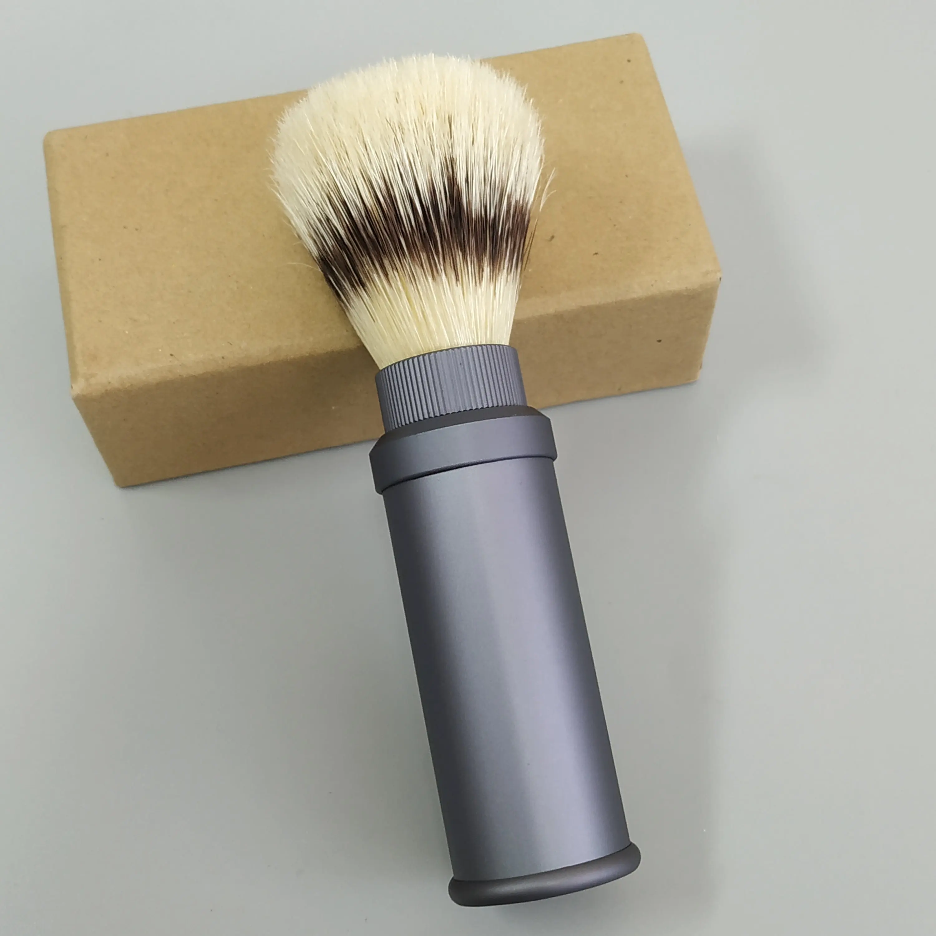 Dscosmetic Travel boar bristle hair shaving brush for man wet shaving