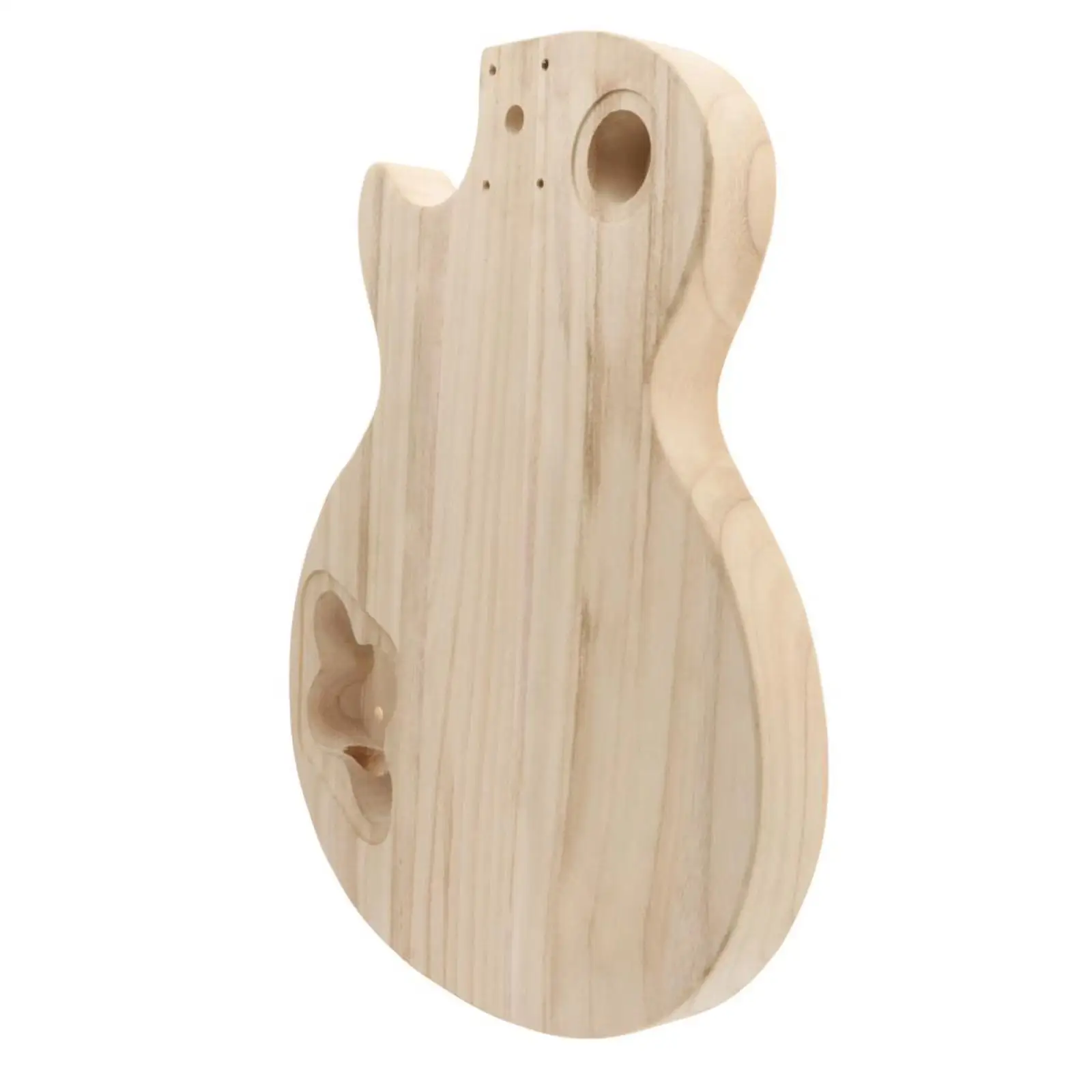 Maple ST Electric Guitar Body Unfinished Polished Guitar Bodies for DIY Kit Builders and Learners
