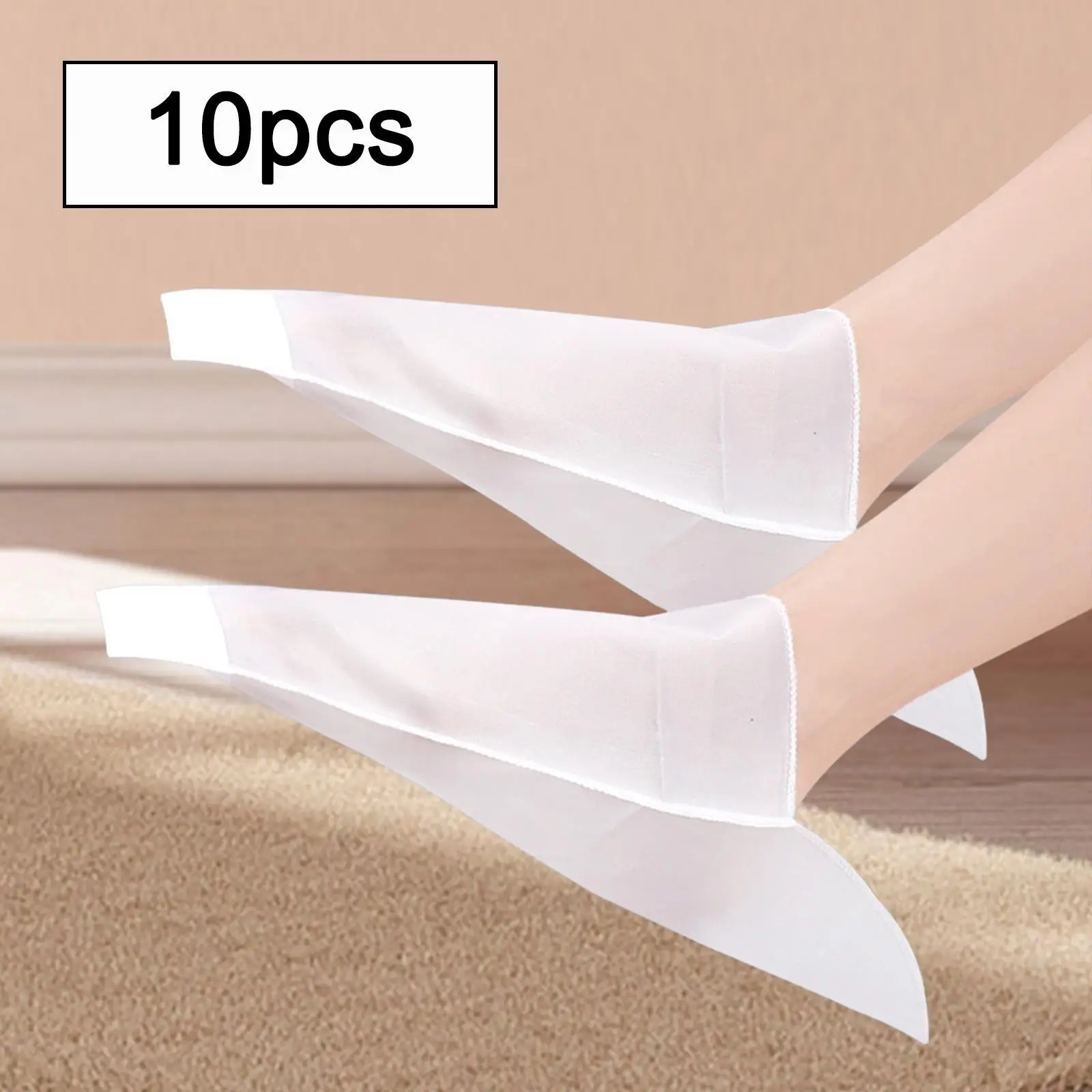 

10 компрессионных носков с открытым носком, инструмент для ношения венозных носков