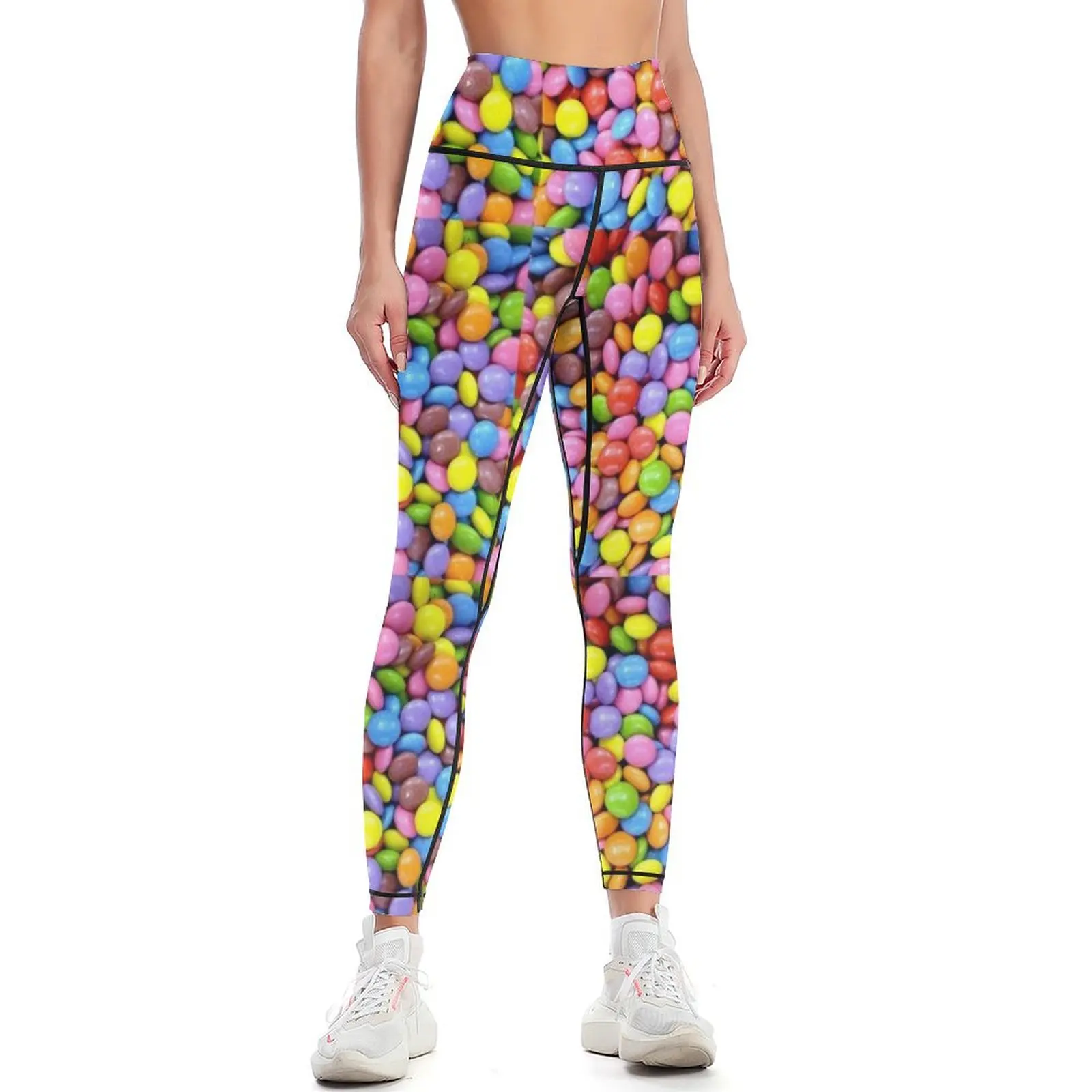 Smarties - Yummy Candies Leggings gym's clothing sporty woman gym sports for push up gym top Womens Leggings