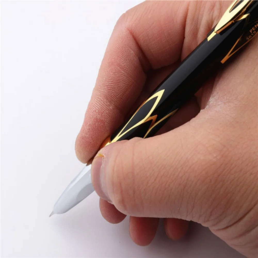 Afbeelding 4: Stonego Luxe Kwaliteit Vulpen Zwart Color Zakelijk Kantoor Fijne Punt Vulpen