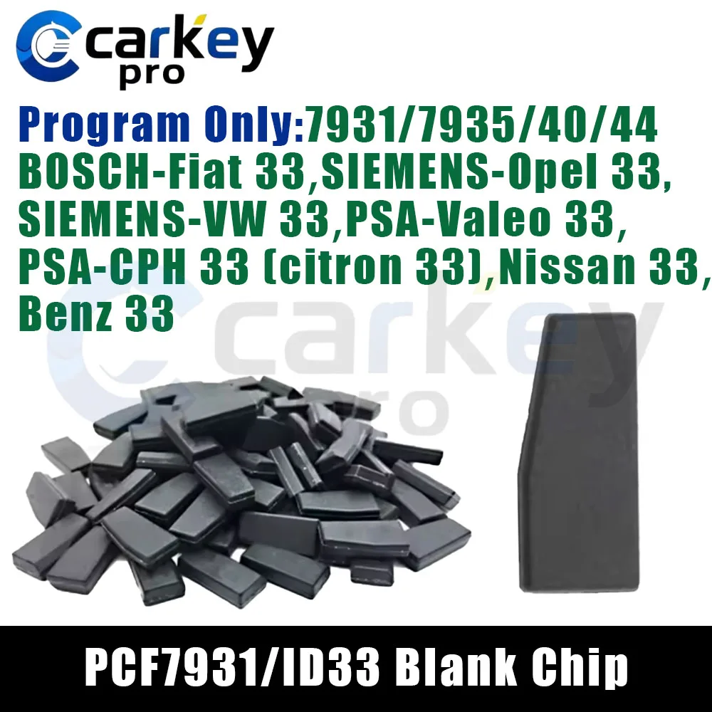 Carkeypro 7931/7935/40/44 PCF7931/ID33 Blank Chip