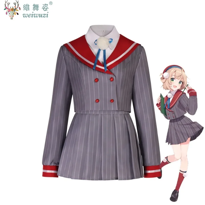 

Shigure Ui Cosplay Costume Women Cute Dress with Hat Halloween Comic-con Role Play Carnival Suit Fancy Anime Outfits Custom Made
