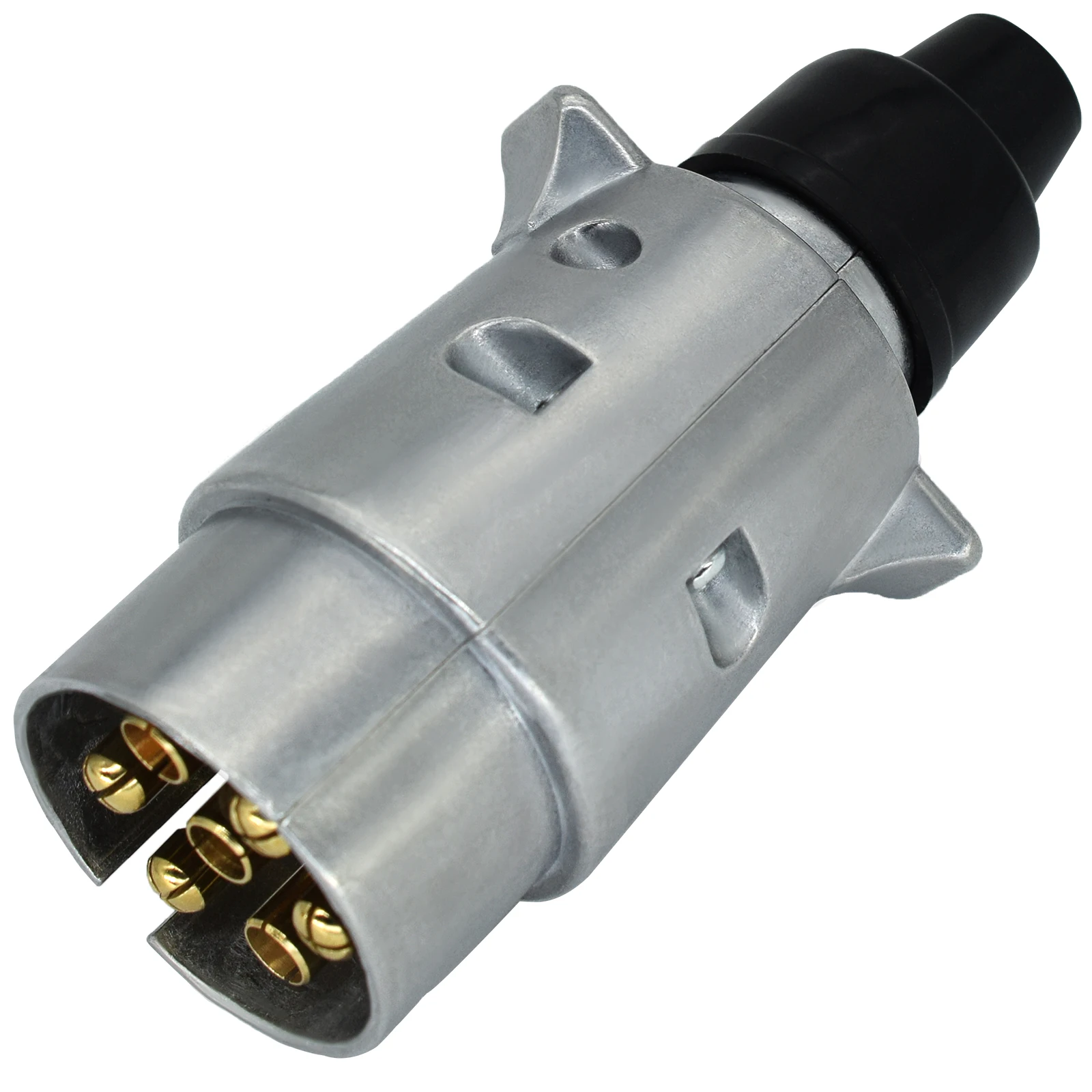 1 قطعة 7 دبوس مقطورة سبائك الألومنيوم المقابس 12 فولت شاحنة سحب سحب الكهرباء موصل الأسلاك موصل محول الاتحاد الأوروبي التوصيل RV اكسسوارات