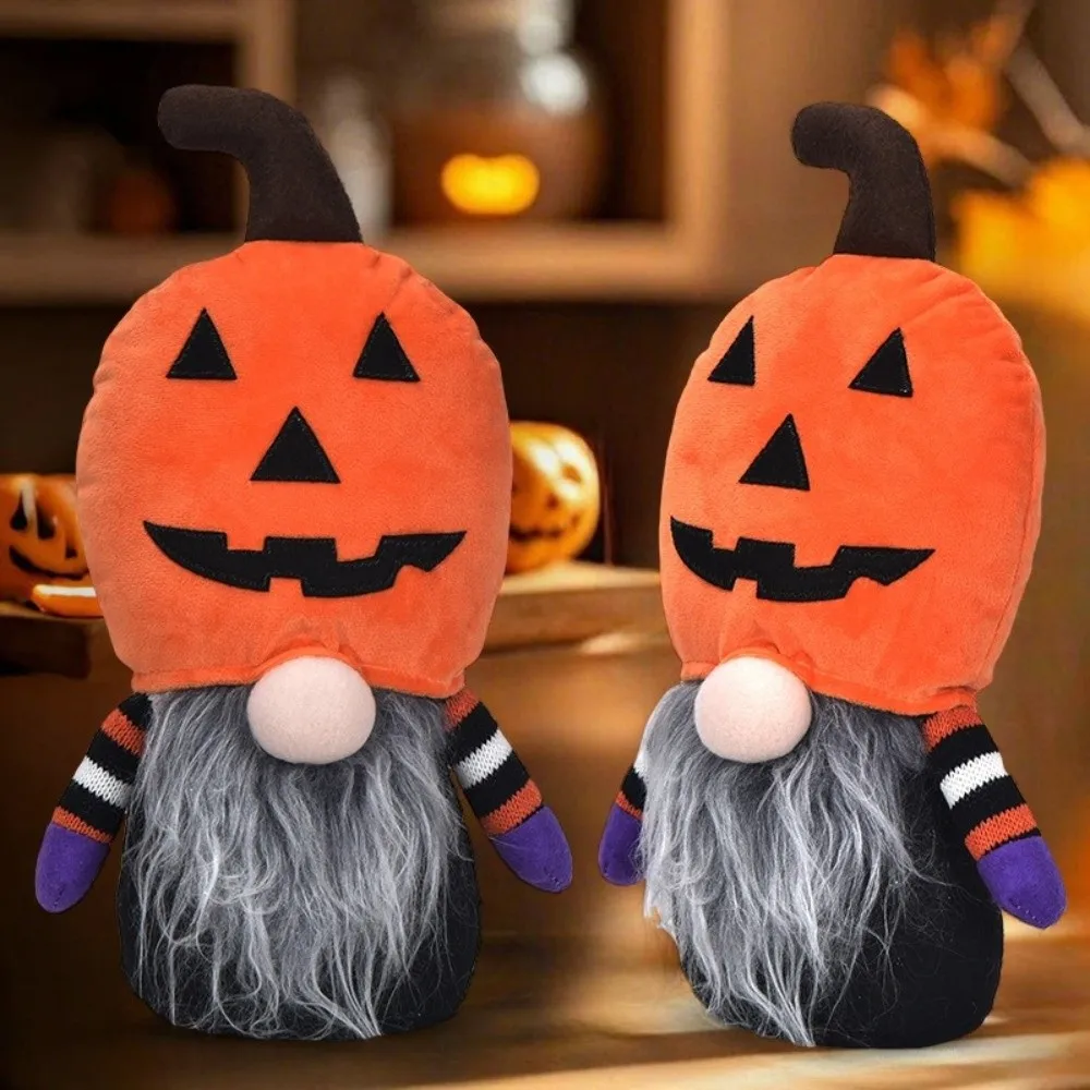 

Funny Faceless Old Man Doll Polyester Cartoon Rudolf Dwarf Doll Handmade Halloween Decoration Doll Office Decoration