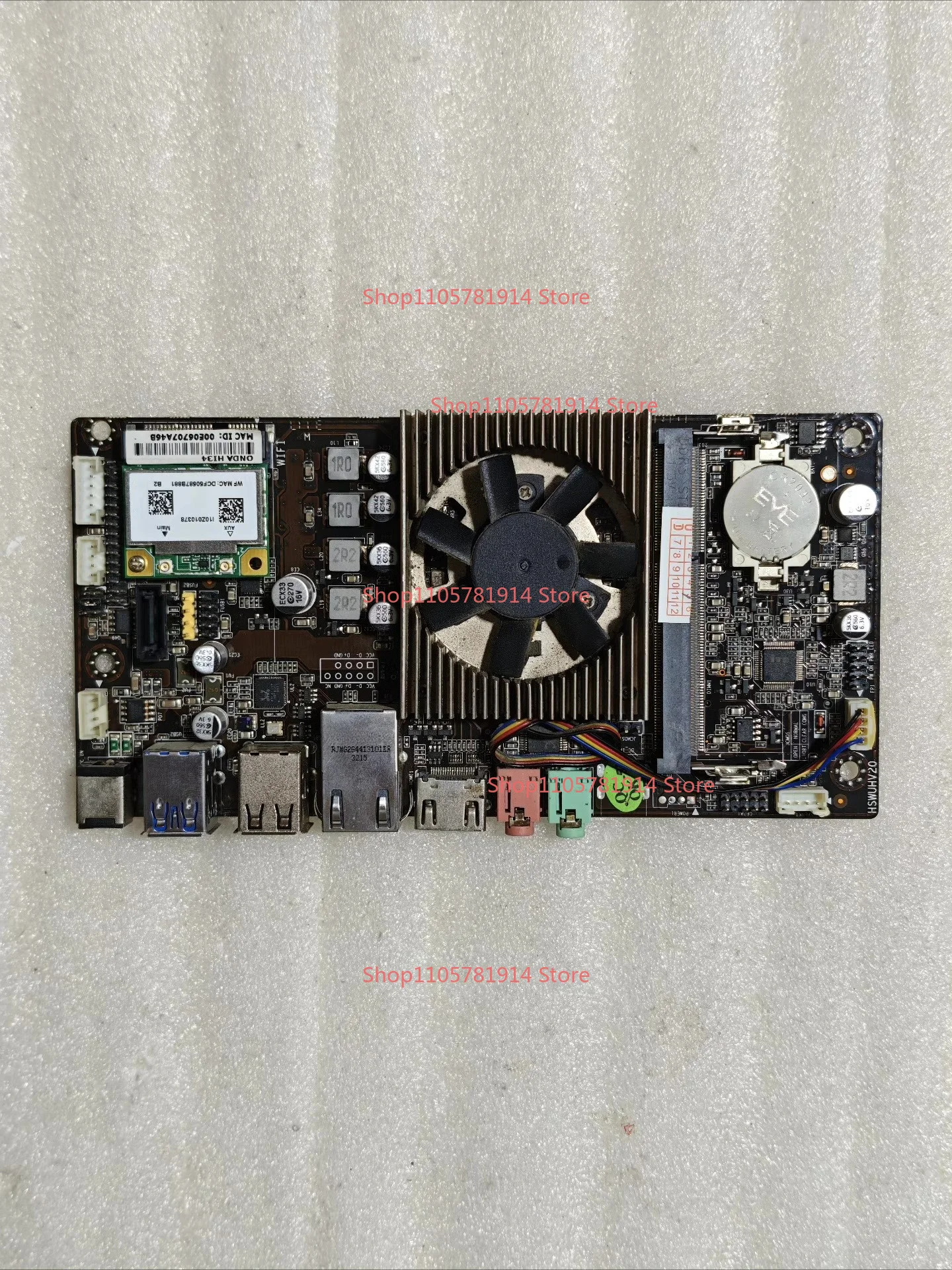 For Onda HI34 Mini Main Board, I3-4025U Processor, Specification 17x8.5, Support DDR3 Memory