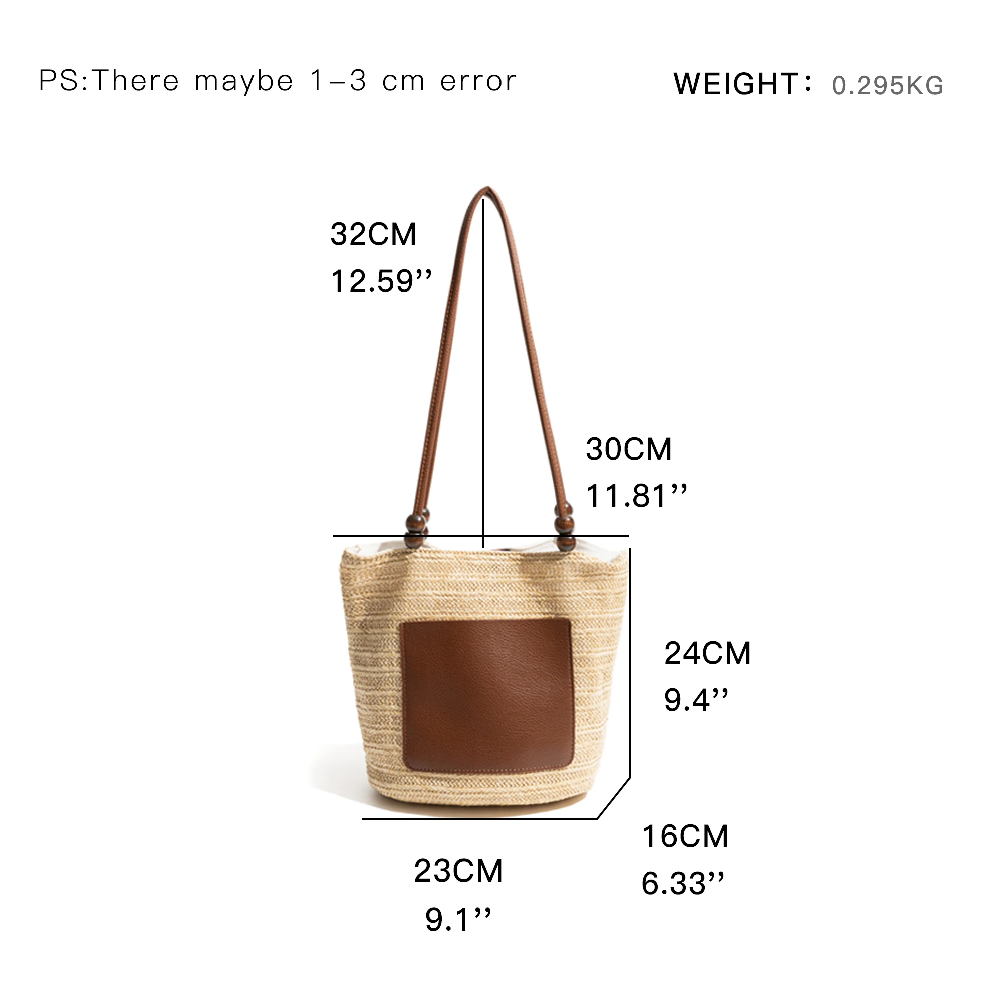 Borsa a tracolla estiva in paglia con manico in rilievo MABULA borsa da spiaggia Chic di grande capacitร borsa da lavoro quadrata da donna Casual