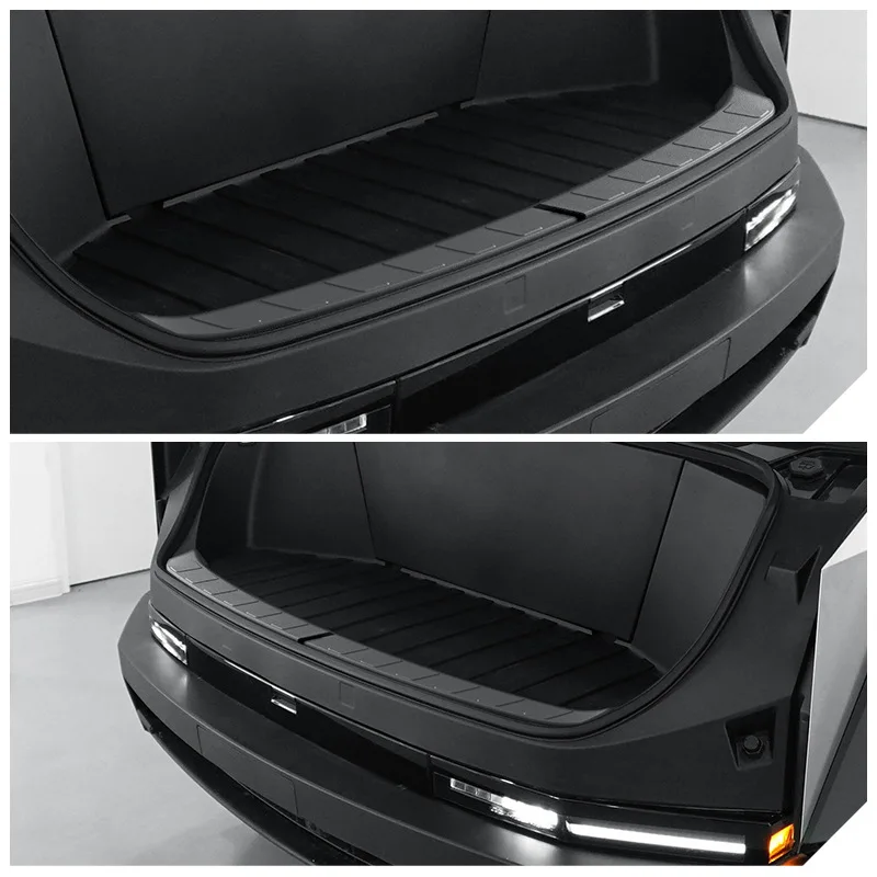 For Tesla Cybertruck 2024 Front Trunk Threshold Strip Bumper Trunk Protection Strip Pickup Trunk Inner Guard Strip Accessories