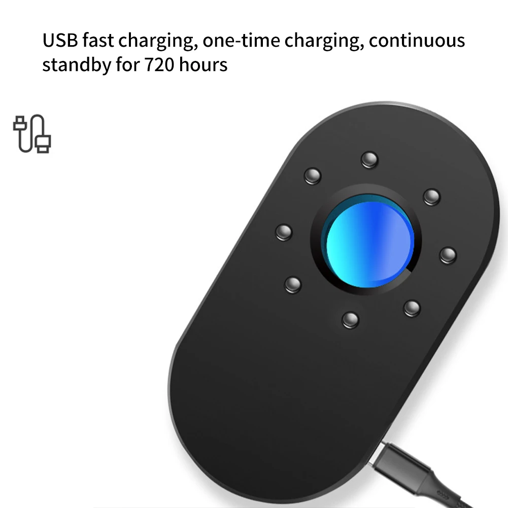 Портативная камера безопасности для отеля, многофункциональный высокоточный портативный инфракрасный антиcandid ABS с зарядкой от USB