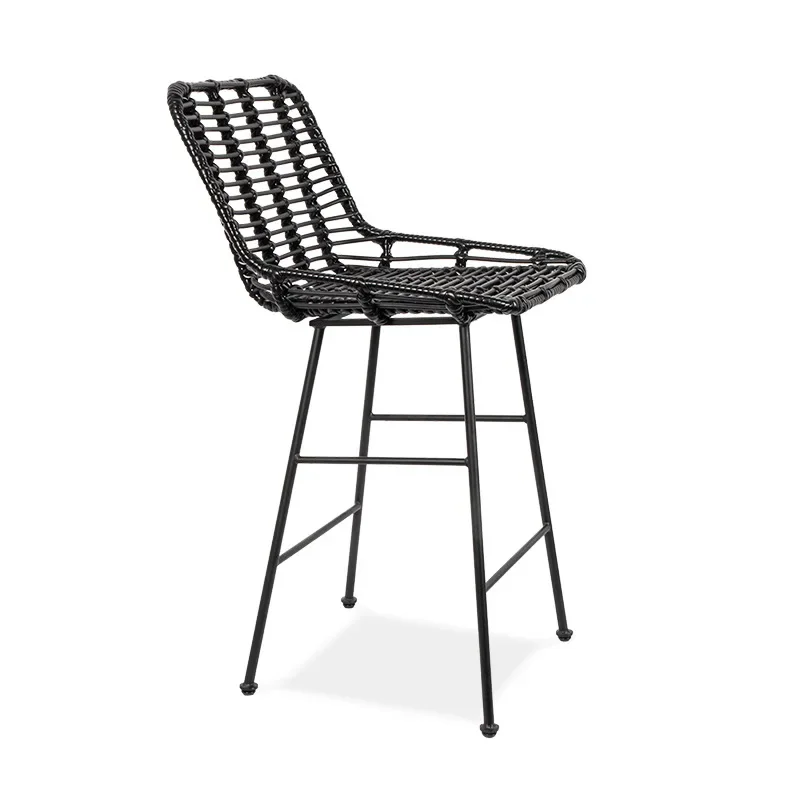 Modern simple PE wire rattan outdoor chair