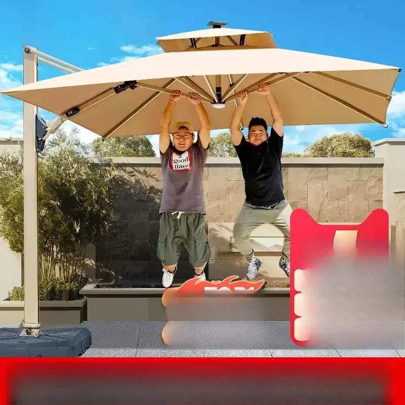 

Outdoor Parasol Court Umbrella Outdoor Balcony Villa Garden Large Sun Umbrella Shed