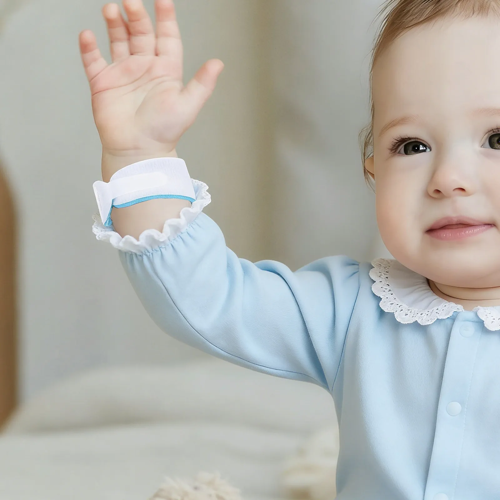 

Medical Wristband Comfortable Soft Baby Identification Band Hospital Patient Information Band Hospital Id Wristband