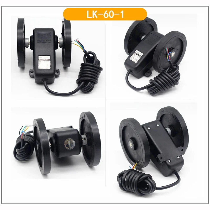 CHDD Length Measurement Sensor LK-60 Rolling Metering Wheel Meter Counter Power Supply DC10-30V