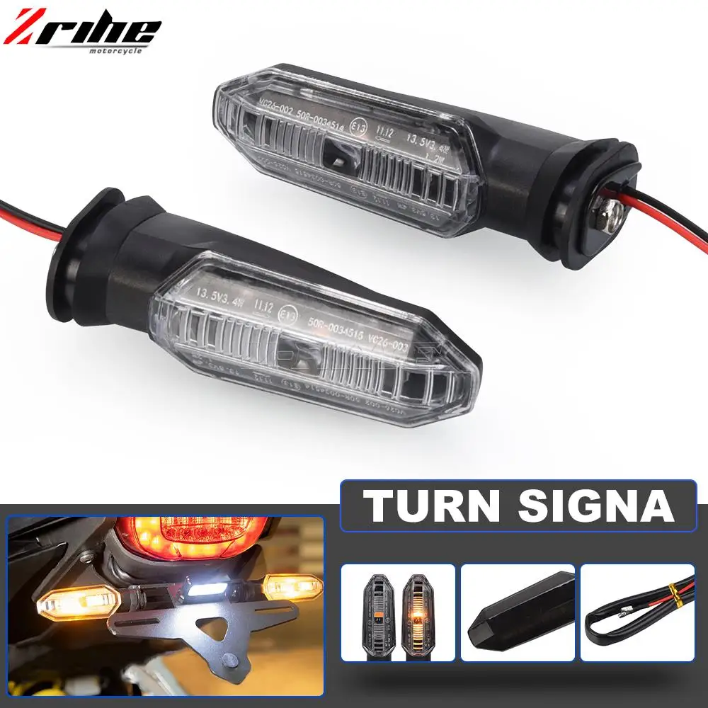 

For Honda CBR250RR 2017-2022 2021 2020 CBR250 RR 2018 2019 CBR LED Turn Signals Rear Motorcycle Indicator Light Blinker Lamps