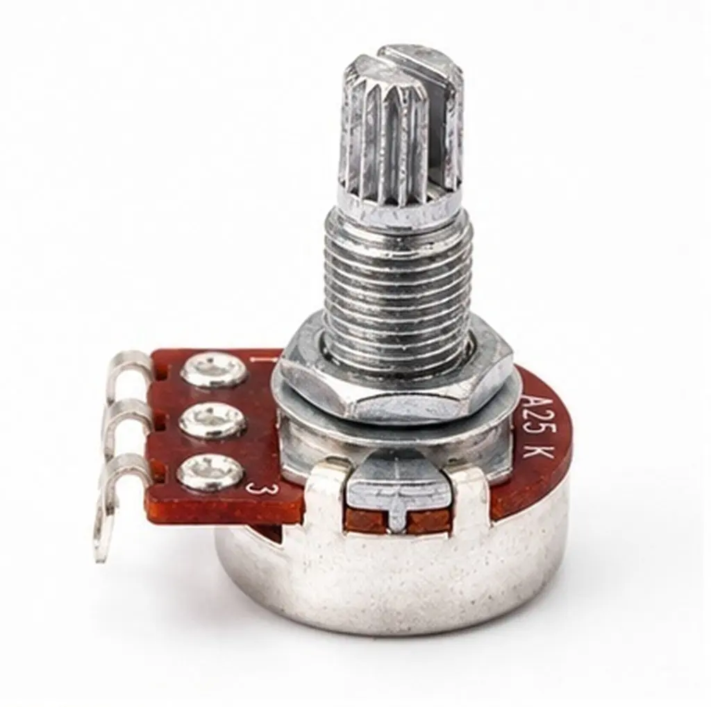 A25k Ohm Mini Potentiometer Guitar Bass Volume Tone Potentiometers Precision Control Audio Replacement Upgraded Long Service