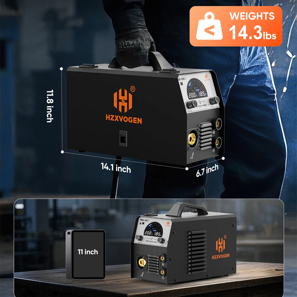 Hzxvogen Mig185 Multi-Process - đánh giá và giá Tig Welder Machine