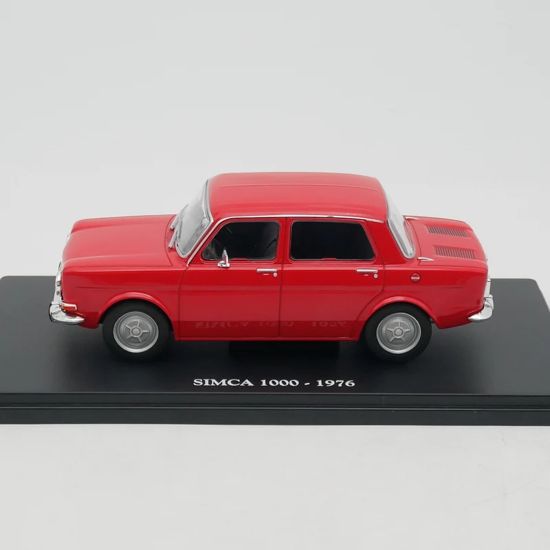 Ixo 1:24 SIMCA 1000 1976 Diecast Car Model Metal Toy Vehicle