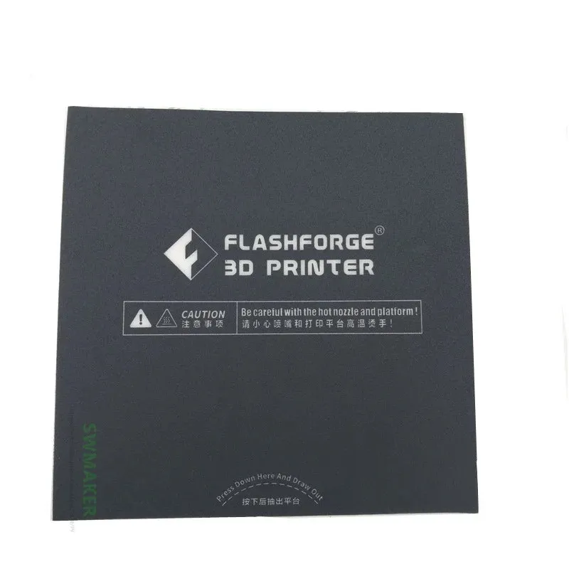 1pcs Flashforge Adventurer 3 3D Printer Dark grey Heated Bed Tape Print Sticker Build Plate Tape