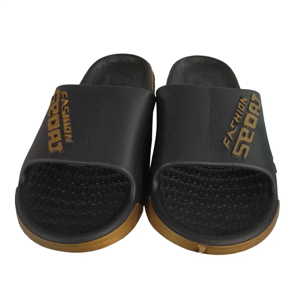 Herren Sport-Slipper EVA Leichtgewicht Rutschfeste Strand-Dusch-Slipper Unisex Casual Offene Zehensandalen für Badezimmer und Outdoor – Detail 5