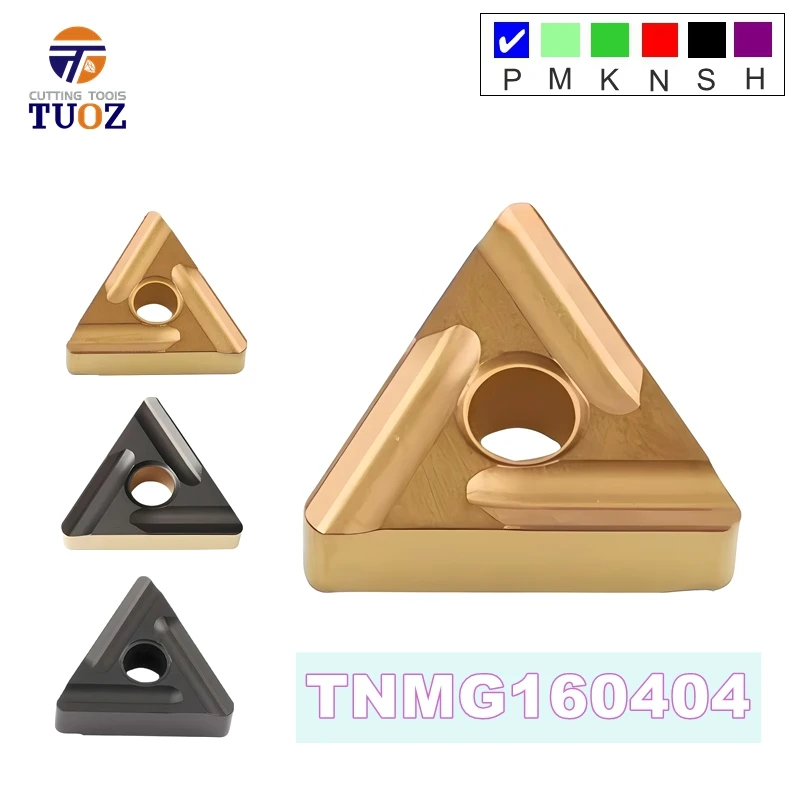 

TUOZ Высококачественная твердосплавная пластина TNMG160404 TNMG160408 для обработки Stee MTJNR Вставка Металлическая часть токарного станка